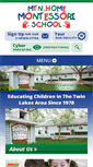 Mobile Screenshot of mountainhomemontessori.com